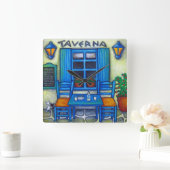 ギリシャのテベルナ広場の壁時計、リサ・ロレンツ スクエア壁時計 (ホーム)