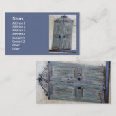 ギリシャのドアの標準 名刺 (正面/裏面)