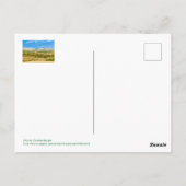 ギリシャのナクソスの美しい田舎 ポストカード (裏面)