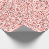 ギリシャのバロック様式アラベスクヴィンテージボヘミアンパターンW ラッピングペーパー (角)