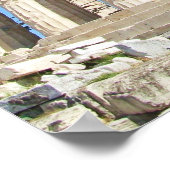 ギリシャのパルテノン神殿ポスター ポスター (角)