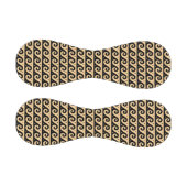 ギリシャのフレット地中海の、波形パターン、ブラウン 野球ボール (パネル)