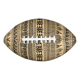 ギリシャのフレット、パタ地中海のーン、ブラウン アメリカンフットボール