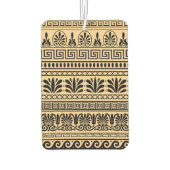 ギリシャのフレット、パタ地中海のーン、ブラウン カーエアーフレッシュナー (裏面)