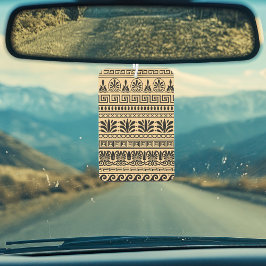 ギリシャのフレット、パタ地中海のーン、ブラウン カーエアーフレッシュナー