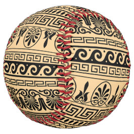 ギリシャのフレット、パタ地中海のーン、ブラウン ソフトボール