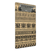 ギリシャのフレット、パタ地中海のーン、ブラウン ミニクリップボード (アングル)