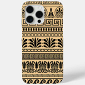 ギリシャのフレット、パタ地中海のーン、ブラウン Case-Mate iPhoneケース (裏面)