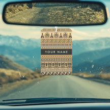 ギリシャのフレット、ミックスミックスミアンダー鍵、ブラウン、あなたの名前