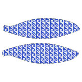 ギリシャのフレッ地中海のト、波のパターン、青 バスケットボール (パネル)