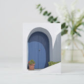 ギリシャのブルードアはがき ポストカード (スタンド正面)