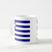 ギリシャのプライド コーヒーマグカップ (正面左)