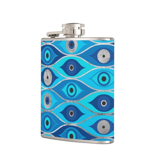 ギリシャのマティマタキ-マティアスマイビルアイパターン フラスク (左)