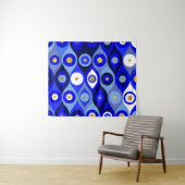 ギリシャのマティマタキ-マティアスマイビルアイブルース タペストリー (インサイチュ(横))