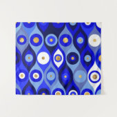 ギリシャのマティマタキ-マティアスマイビルアイブルース タペストリー (正面(横))