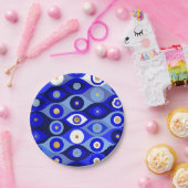 ギリシャのマティマタキ-マティアスマイビルアイブルース ペーパープレート (パーティー)