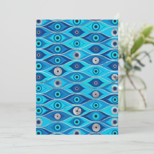 ギリシャのマティ・マタキ – マティアスマ悪の目のパターン シーズンカード (スタンド正面)