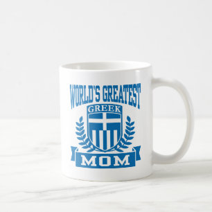 ギリシャのママ コーヒーマグカップ