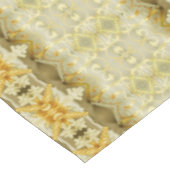 ギリシャのムギの金ゴールドの暗灰色のベージュ中立地球はある調子を与えます テーブルクロス (アングル)