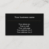 ギリシャのメアンダー鍵正方形パターンブラウン 名刺 (正面)