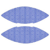 ギリシャのメアンダー鍵正方形パターンブルー アメリカンフットボール (パネル)