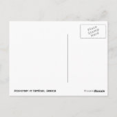 ギリシャのメタモラの修道院 ポストカード (裏面)