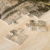 ギリシャのメテオラ修道院の1つ ジグソーパズル (側面)