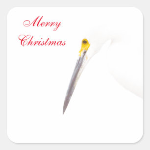ギリシャのメリークリスマス スクエアシール