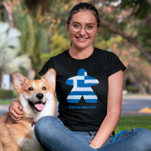 ギリシャのメリープルウォメンズシャツ