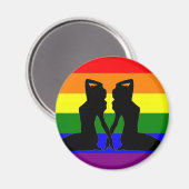 ギリシャのレズビアンプライド マグネット (正面/裏面)