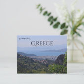 ギリシャのヴォロス市街の風景 ポストカード (スタンド正面)
