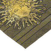 ギリシャの主パターンのアポロ日曜日記号 ショートテーブルランナー (コーナー)