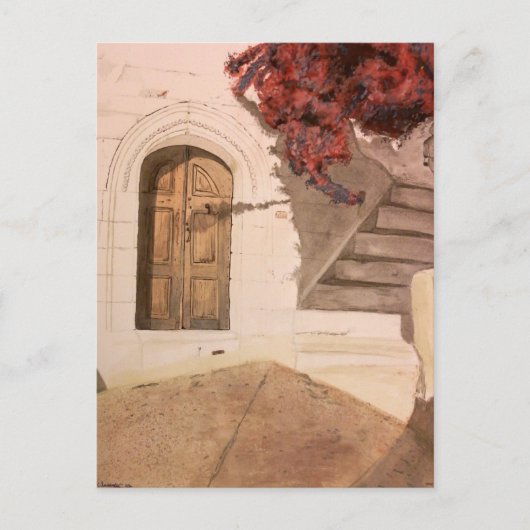 ギリシャの休日 ポストカード (正面)