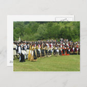 ギリシャの伝統的な踊り ポストカード (正面/裏面)