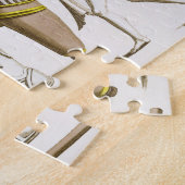 ギリシャの兵士、腕および装甲は、「Leからの38をめっきします ジグソーパズル (側面)