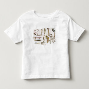 ギリシャの兵士、腕および装甲は、「Leからの38をめっきします トドラーTシャツ