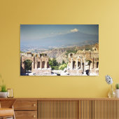 ギリシャの円形劇場2 キャンバスプリント (インサイチュ (リビング))