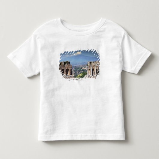 ギリシャの円形競技場2 トドラーTシャツ (正面)