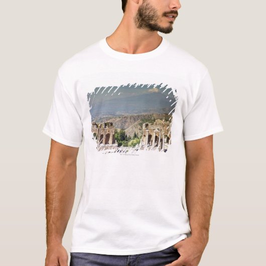 ギリシャの円形競技場 Tシャツ (正面)
