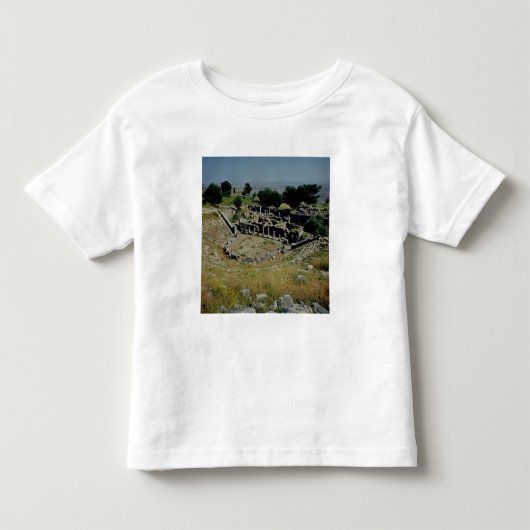 ギリシャの劇場 トドラーTシャツ (正面)