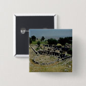 ギリシャの劇場 缶バッジ (正面&裏面)