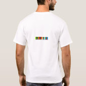 ギリシャの受動の積極的 Tシャツ (裏面)