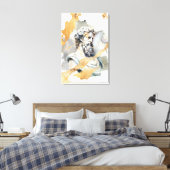 ギリシャの古代の大理石の彫刻で、髭を持つ男 キャンバスプリント (インサイチュ (寝室))