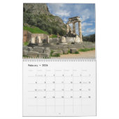 ギリシャの古代 カレンダー (2月 2026)