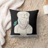 ギリシャの哲学者ポスターの胸像 クッション (ブランケット)
