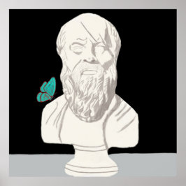 ギリシャの哲学者ポスターの胸像 ポスター