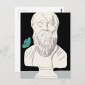 ギリシャの哲学者ポスターの胸像 ポストカード (正面/裏面)