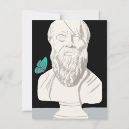 ギリシャの哲学者ポスターの胸像 ポストカード