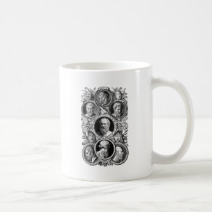 ギリシャの哲学者 コーヒーマグカップ