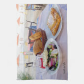ギリシャの喜び キッチンタオル (縦)